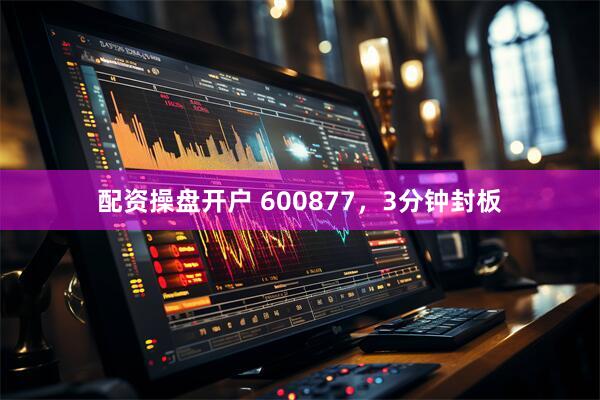 配资操盘开户 600877，3分钟封板